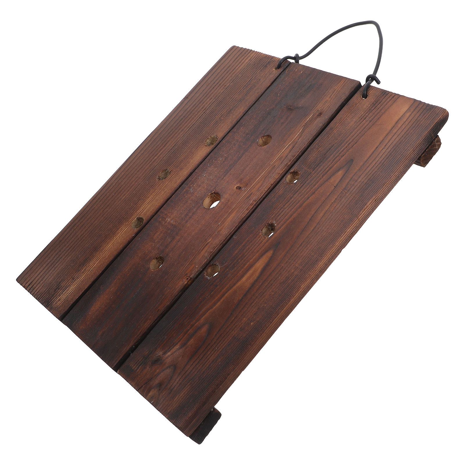 Vertical Planter - Fern Charred Montageplank Houten Hangende Plantenbak