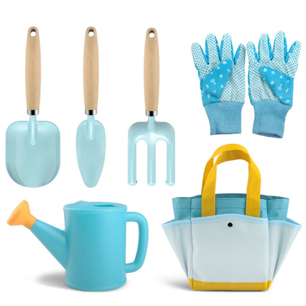 Trowel Garden Tools - Cadeau snoepkleurige tuinset met schep, hark,