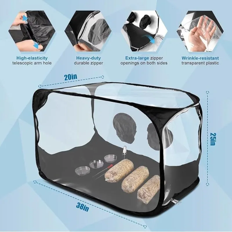 Grow Bag - 38x20x25 inch grote Still Air Box