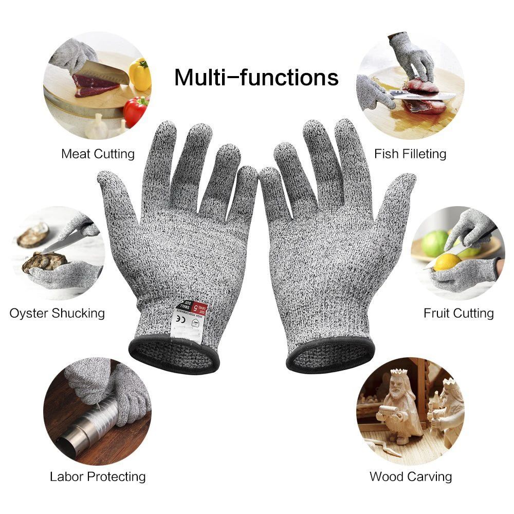 Garden Gloves - Niveau 5 HPPE Bouwhandschoenen Snijbestendige handschoenen