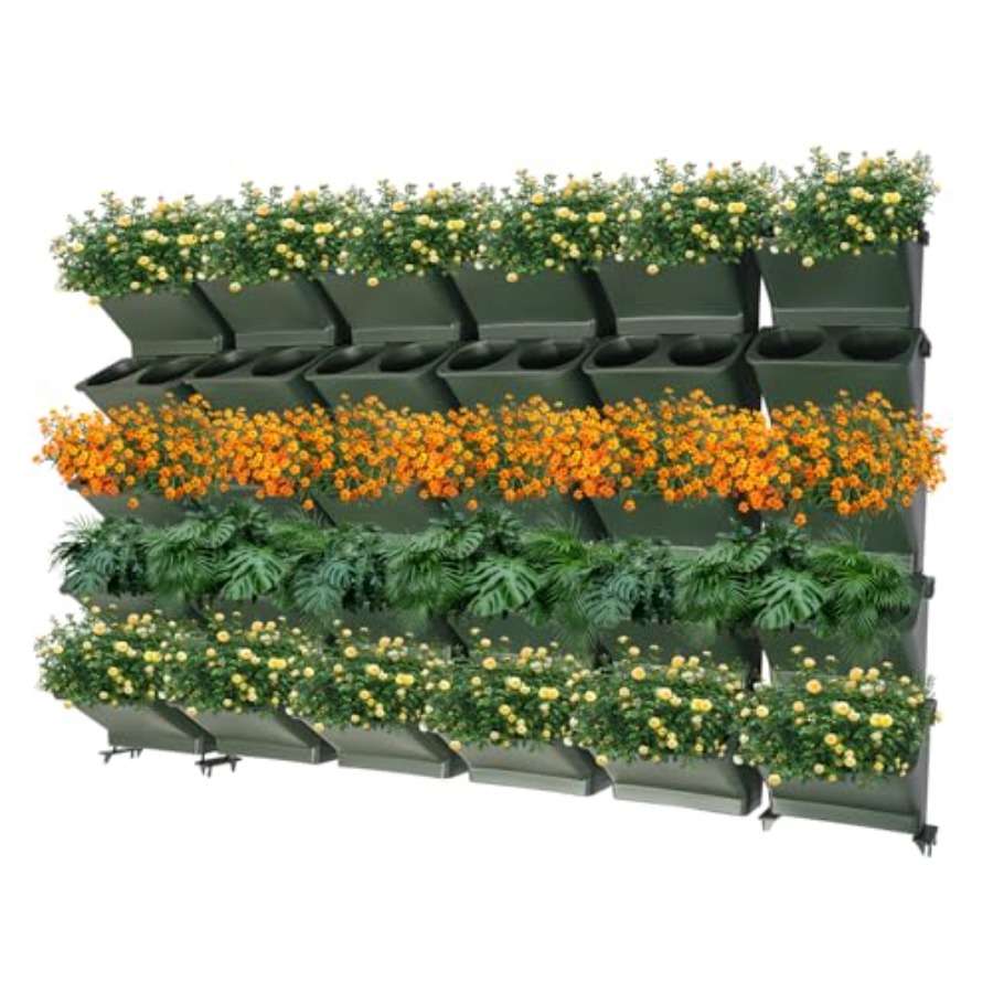 Self Watering Planter - Verticale wandplantenbak voor balkon en tuin,