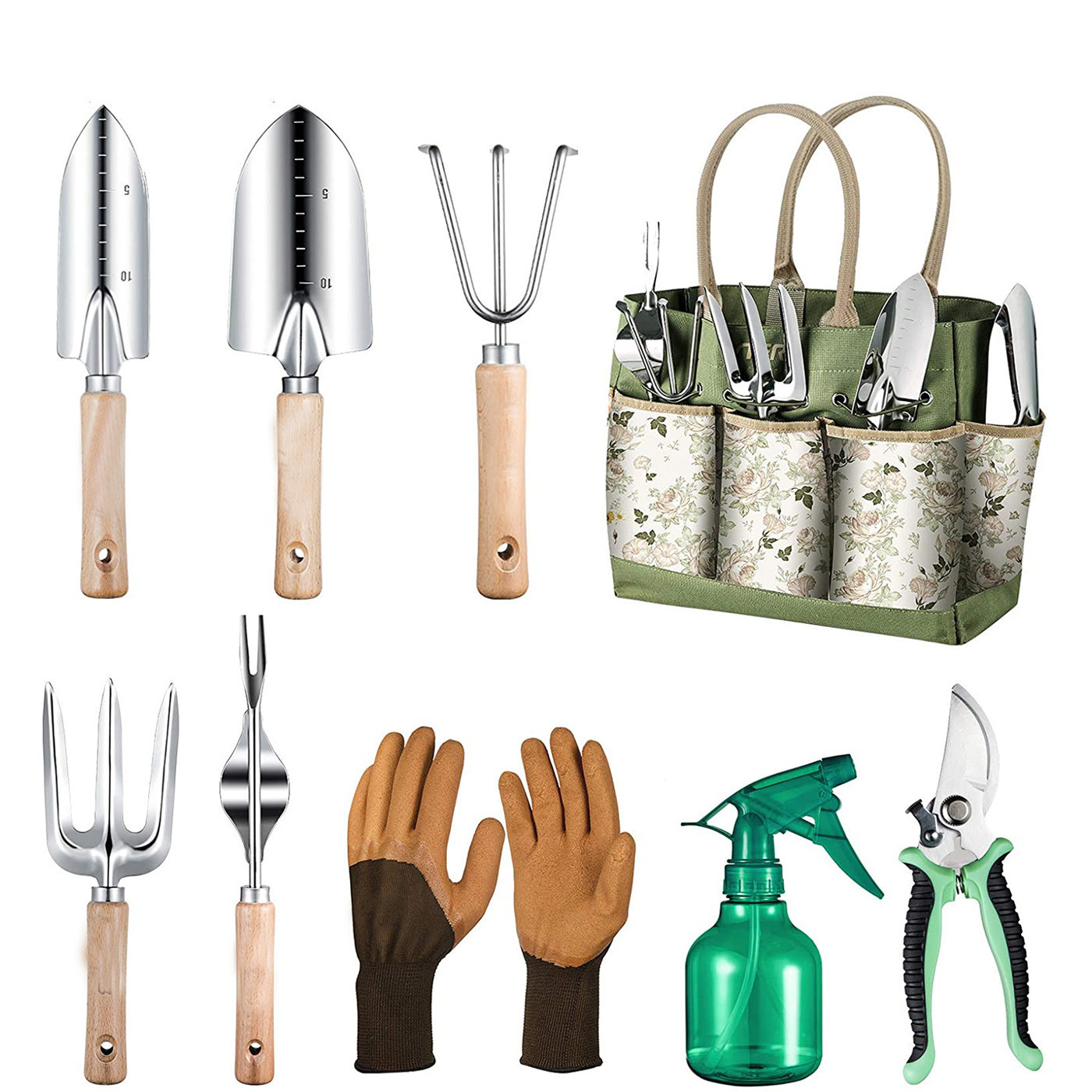 9-delige tuingereedschapset me - Garden Gloves recensie en prijs