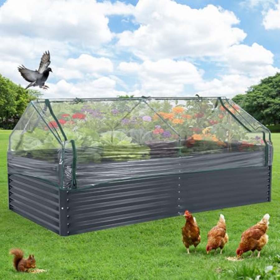 Tuinieren in de buitenlucht: v - Raised Garden Bed recensie en prijs