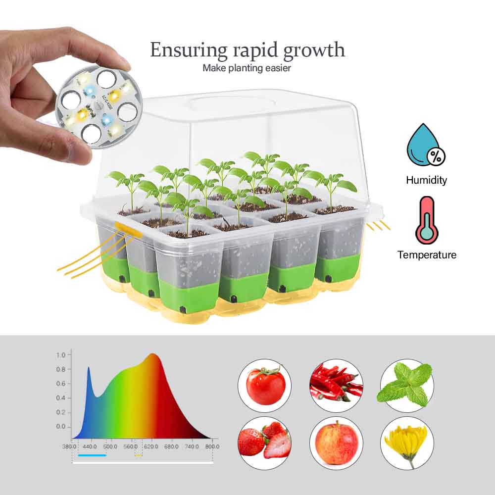 LED-groeilicht Zaailing Starte - Seed Starter Tray recensie en prijs