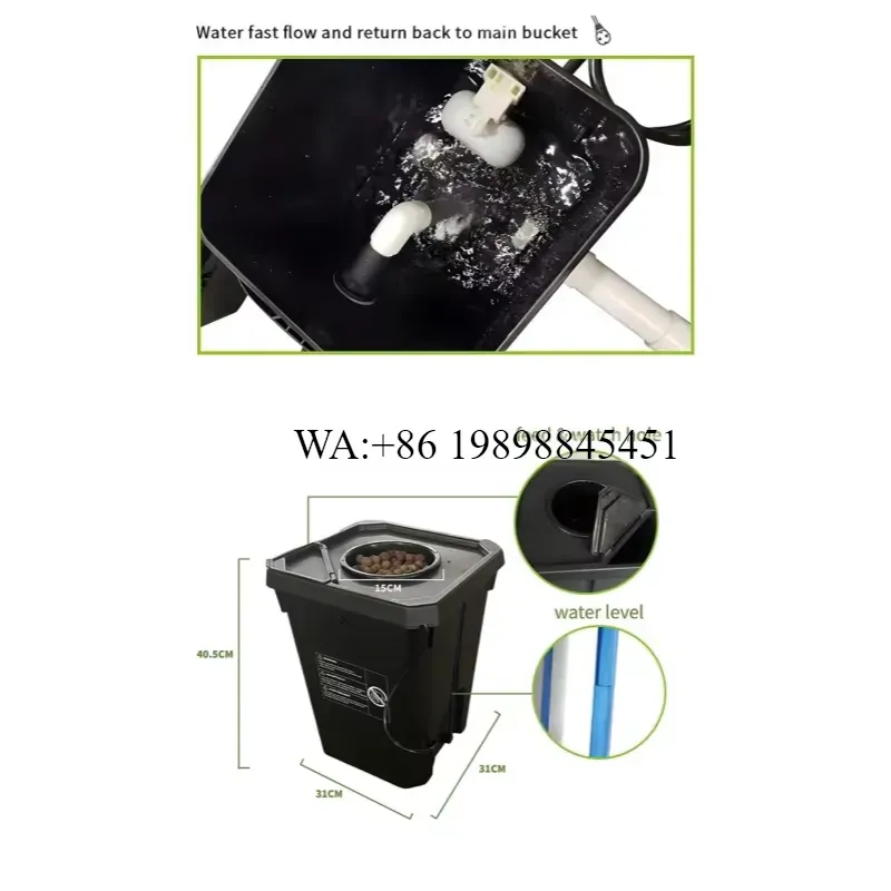 WMWMNU 8-Pot 27L RDWC Nederlan - Hydroponic Kit recensie en prijs