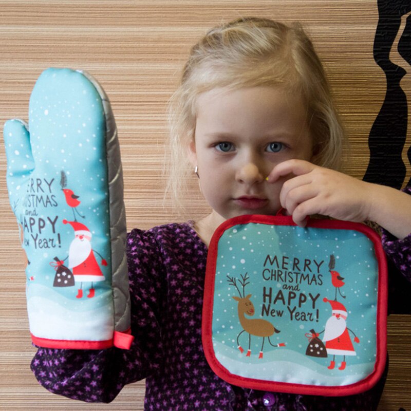 2 Stks/set Kerstovenwanten En  - Garden Gloves recensie en prijs