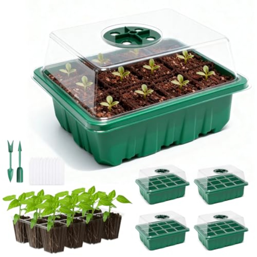 5 pakjes zaadstartbakjes met v - Seed Starter Tray recensie en prijs
